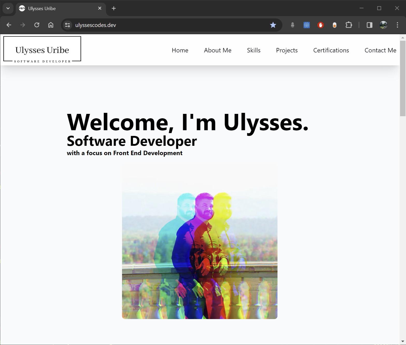 image of webpage for ulyssescodes.dev